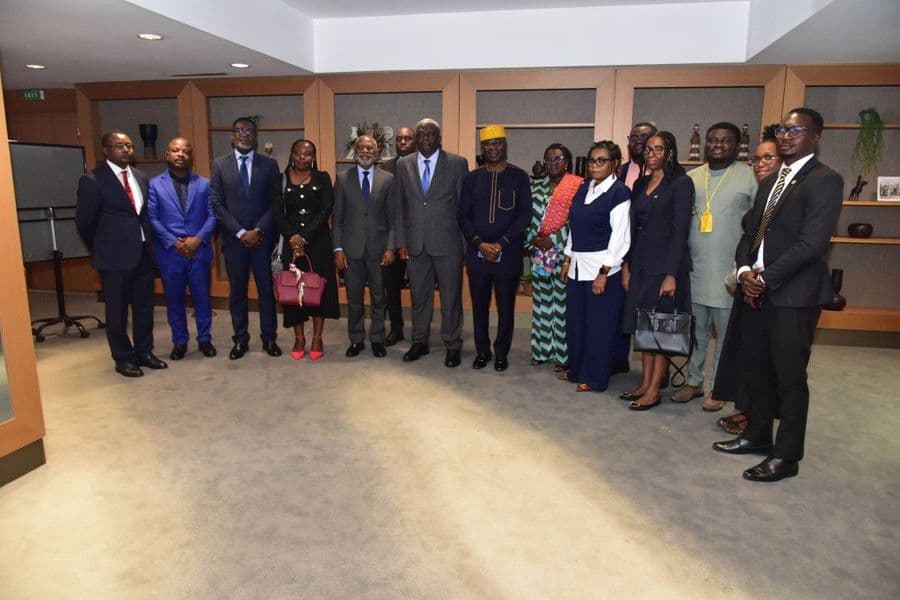 AmCham Cameroon delegation with the Director General of Taxation and his team